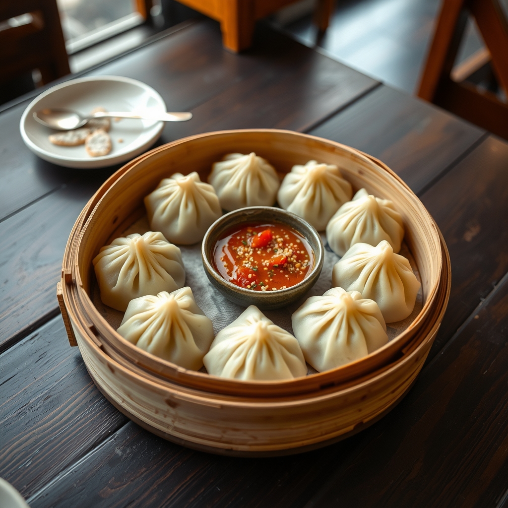 Steamed Momo (10 pcs)