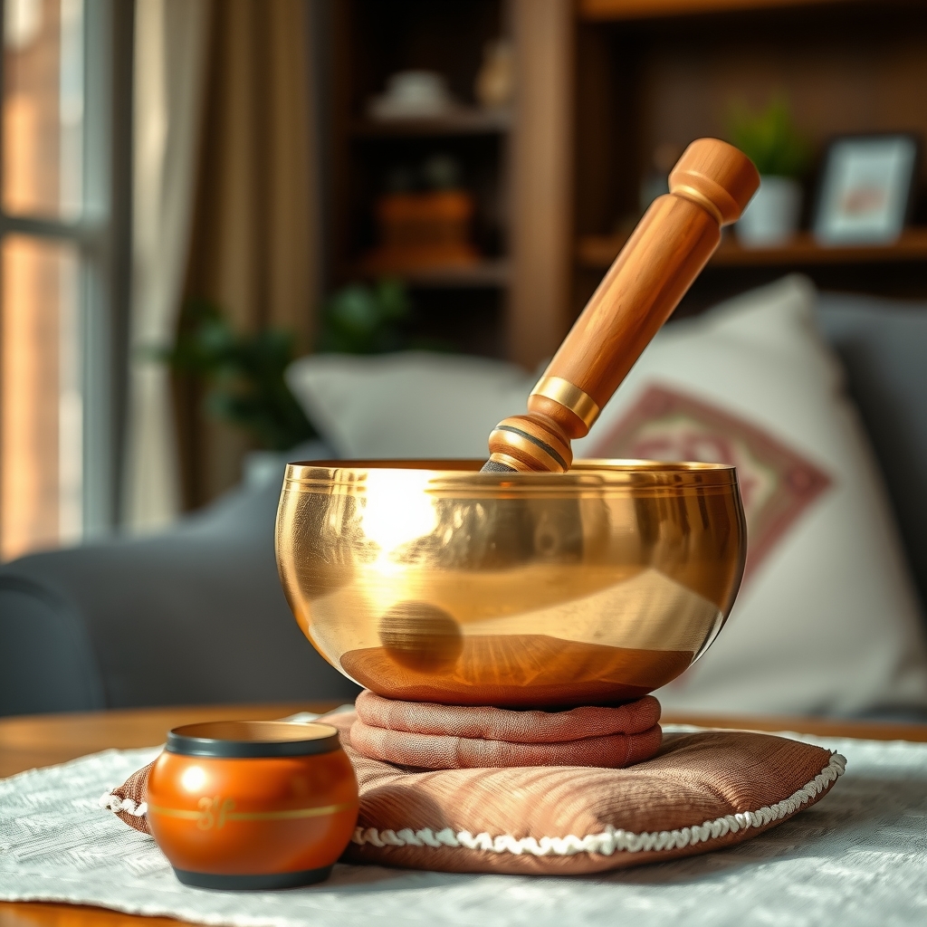 Tibetan Singing Bowl, Seven Metal 2