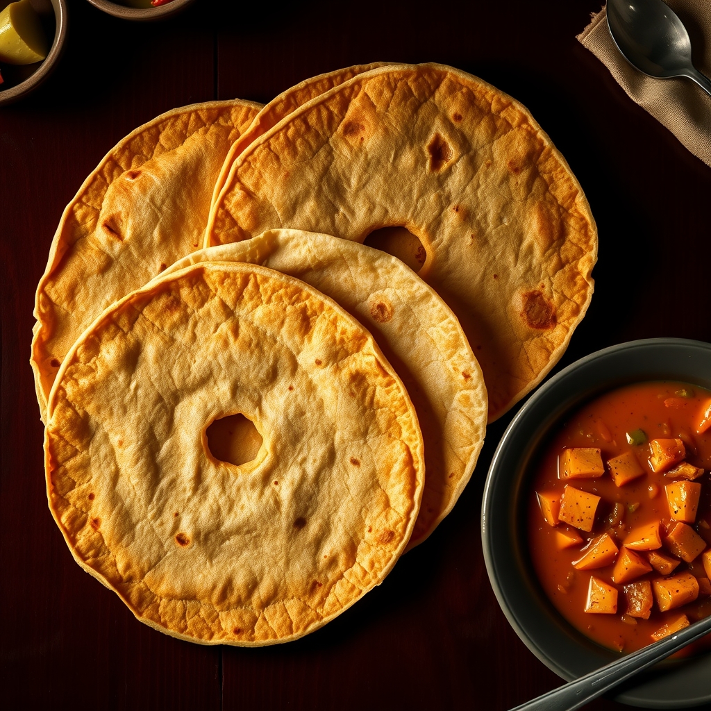 Sel Roti with Aalu Tarkari 2