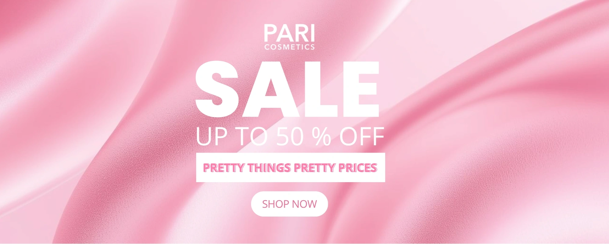 Pari cosmetics banner