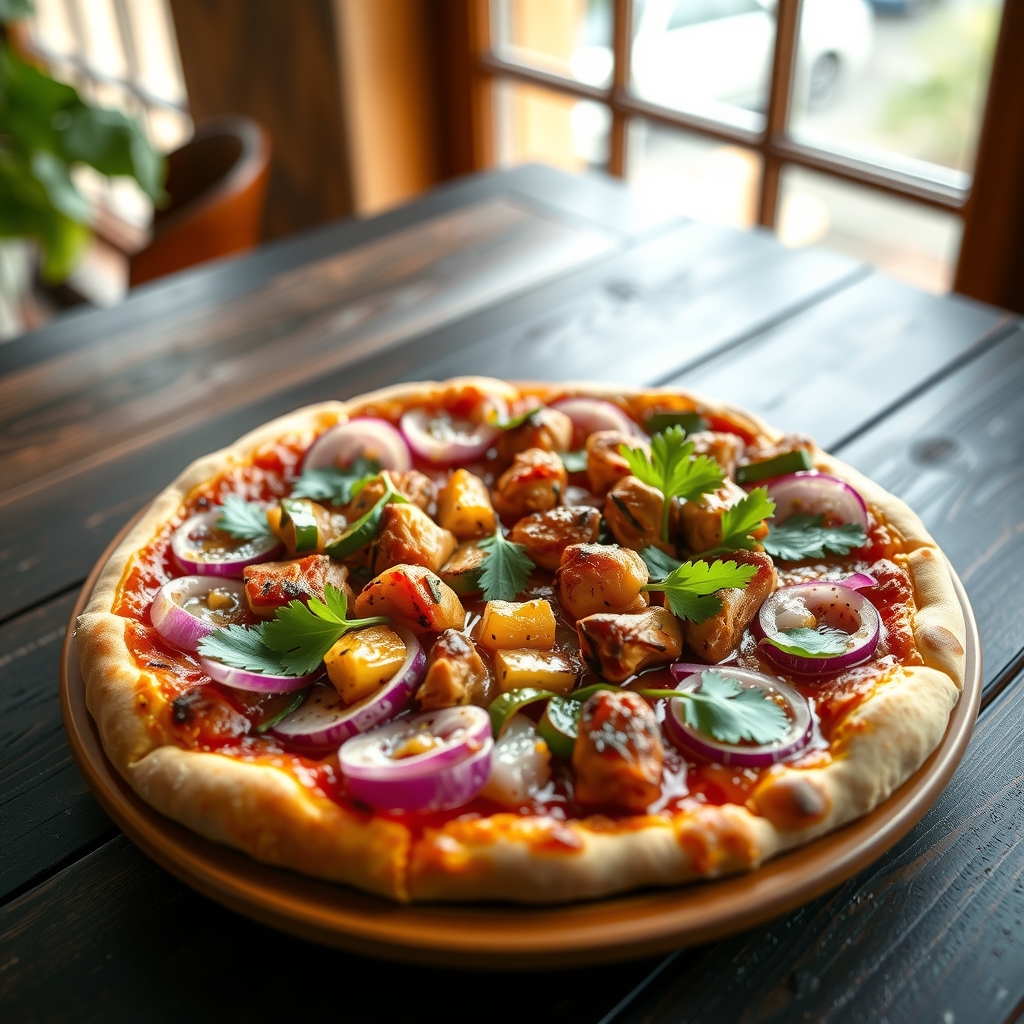 Chicken Tikka Pizza