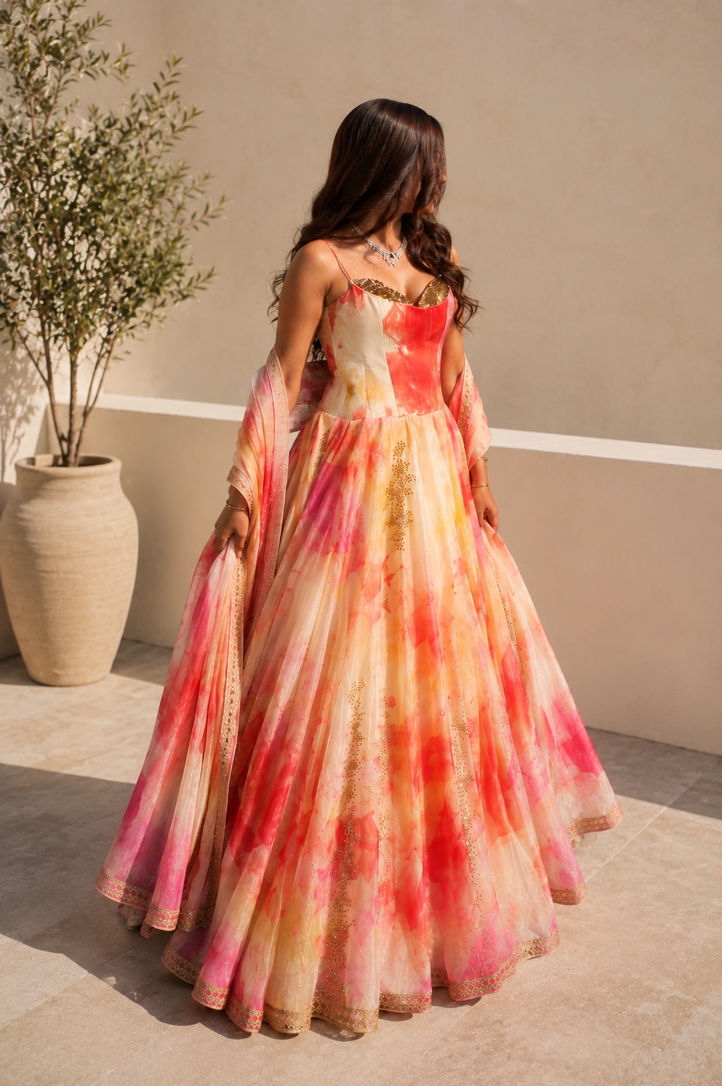 Watercolor Dream Lehenga Set