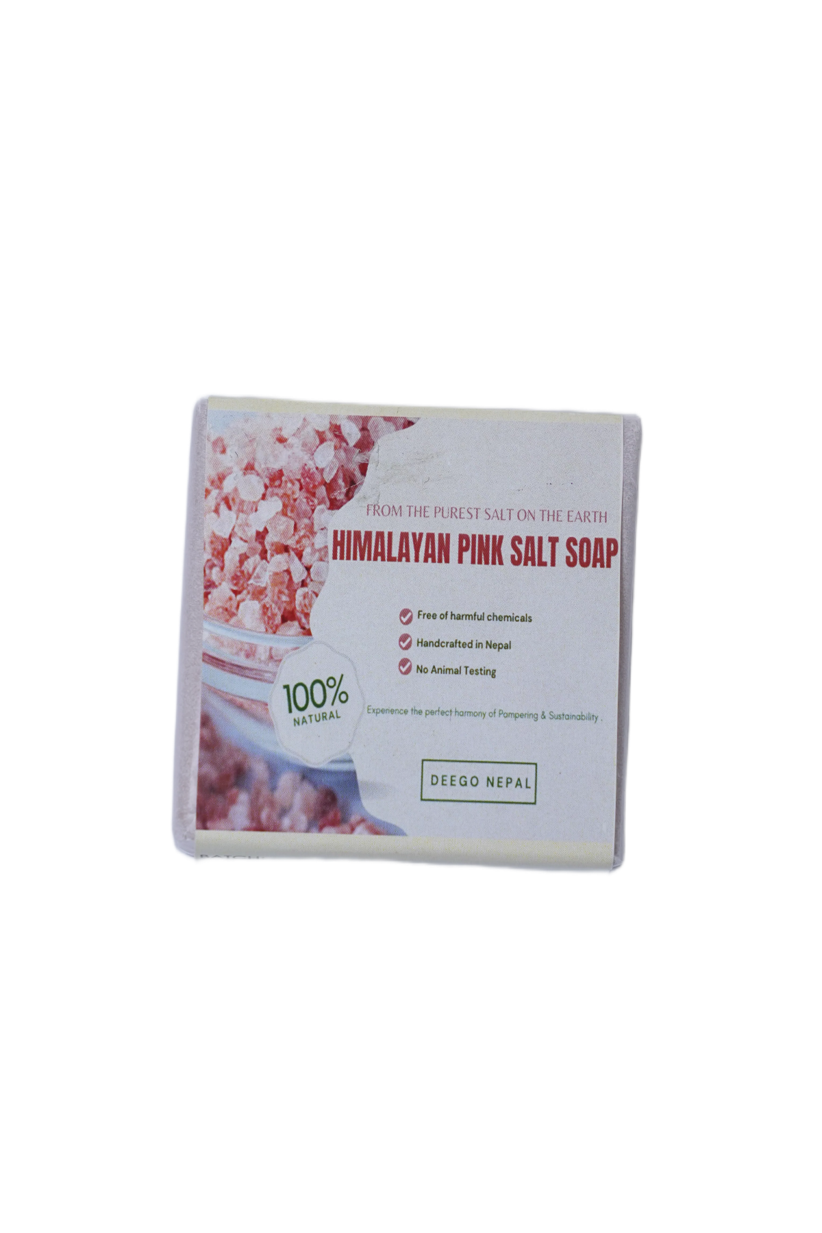 Himanayan Pink salt soap.